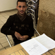 Mohammed, 23, from Damascus, Syria, sits at the MJC Lillebonne on September 21, 2018, in Nancy, France.